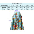 19 Colors ! Grace Karin Colorful Cheap Occident Short Printed Cotton 50s Reto Skirt CL6294-18#